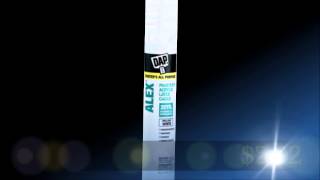 Painters Caulk DAP 18670 Alex Acrylic Later Painters Caulk 070798180659 [upl. by Ahsert]