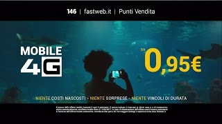 Niente sarà più come prima con il nuovo Mobile 4G di Fastweb [upl. by Enegue578]