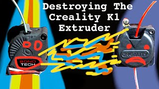 Im Ditching the Creality K1 Extruder For Now [upl. by Isborne]