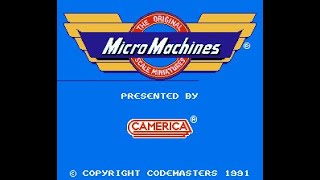 Micro Machines Review for the NES by John Gage [upl. by Otrebireh]