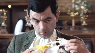 Eating in Paris  Funny Clip  Classic Mr Bean [upl. by Akihsat]