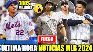 JUAN SOTO A LOS METS STANTON LE MANDA FUEGO A SOTO KERSHAW RECHAZA A DODGERS GLEYBER FUERA MLB [upl. by Tonye616]