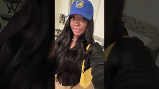 Cali Girl 💙💛 warriors california music ootd fashion fashiontrends blackgirlmagic [upl. by Aisital264]