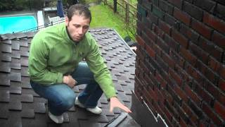 Roofing Kirkland Roofer Pro Roofing Tip  Chimney Cricket into brick no dead valley [upl. by Mars]