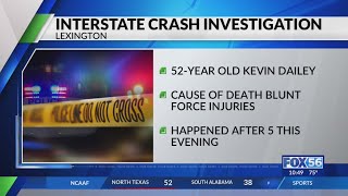 Man killed in multiplevehicle crash on I75 in Lexington identified [upl. by Ellimak]