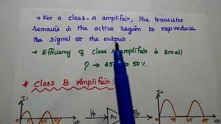 Power Amplifiers and Its Types  Comparison of Power Amplifiers [upl. by Nonnair996]