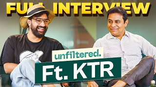 Unfiltered by Samdish ft K T Rama Rao KTR  Telangana Elections Special [upl. by Ahtelahs484]