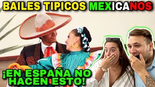 🇪🇸 ESPAÑOLES REACCIONAN a BAILES TÍPICOS MEXICANOS 🇲🇽 en España no hacen esto 😱 [upl. by Houlberg]