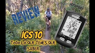 IGS10 GPS ciclocomputador de IGPSPORT ESPAÑOL [upl. by Aninay]