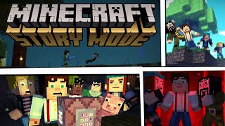 Minecraft Story Mode is too underated  Season 1  Tamil LAN Gaming [upl. by Reitrac]