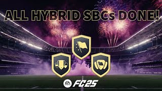 We Completed ALL HYBRID SBCs Lets Open The Packs  EA FC25 [upl. by Atikihs]