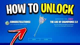 How to get the FNCS Pickaxe in Fortnite WORKING 2023 [upl. by Au]