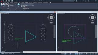 AutoCAD Xref Layer Property Overrides [upl. by Anirdua]