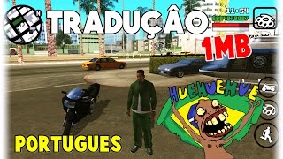 GTA San Andreas em Português  Tradução para Android [upl. by Aramac767]