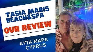 Our visit to Tasia Maris Beach and Spa Hotel Cyprus A look round the Hotel and room September 2023 [upl. by Wendel]