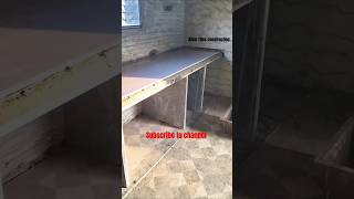 How to install granait kitchen countertop shorts granitekitchen ytshorts trending [upl. by Egrog]