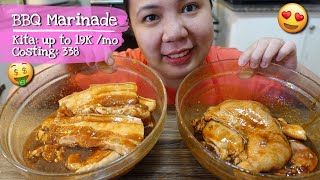 BARBEQUE MARINADE Recipe pang Negosyo 2 BEST SELLER Variants [upl. by Arotal]