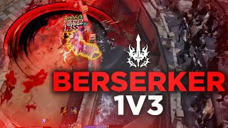 LOST ARK BERSERKER 1V3 PvP  CONTROL THE RAGE [upl. by Lightfoot]