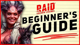 Raid Shadow Legends Beginners Guide😎Tips for Beginners on How to Play😎Starter Guide 2024 [upl. by Zampino]