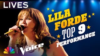 Lila Forde Performs quotRiverquot by Joni Mitchell  The Voice Lives  NBC [upl. by Annette]