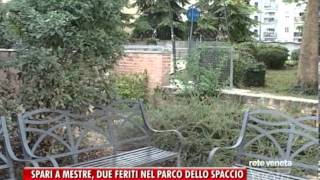 SPARI A MESTRE DUE FERITI NEL PARCO DEL DEGRADO [upl. by Abocaj]