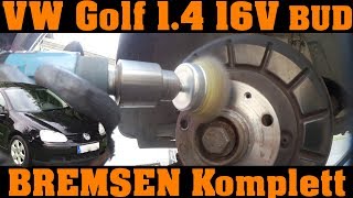 VW Golf 5  Bremsscheiben und Bremsbeläge NEU 🔧🔧🔧 [upl. by Robbins530]