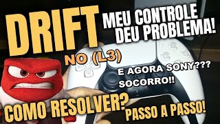 CONTROLE PS5 ANALÓGICO PUXANDO PARA O LADO ANALÓGICO MEXENDO SOZINHO  DRIFT E AGORA SONY VEJA [upl. by Ecienaj949]