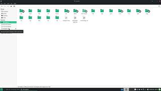 How to mount unmount eject a drive usb stick external hdd partition in Manjaro XFCE [upl. by Nnairahs]