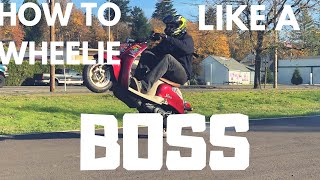 How to do Scooter Wheelies like a boss [upl. by Enneira127]