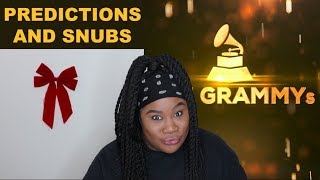 2019 Grammy Nominations  Reaction and Predictions [upl. by Eartnoed970]