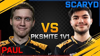 PK SMITE 1V1 SERIES  Paul vs ScaryD [upl. by Natek]