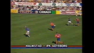 Halmstads BK  IFK Göteborg 60 Allsvenskan 1997 [upl. by Silverstein]