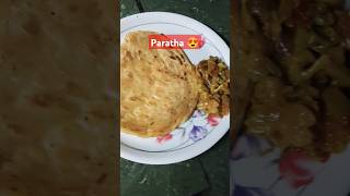 Breakfast  Paratha with Cabbage Potato Fry facebook short recipe instagram paratha [upl. by Leonardo]