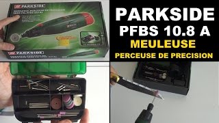 parkside pfbs 108 a1 meuleuseperceuse de précision lidl cordless multigrinder Multitool [upl. by Yot]