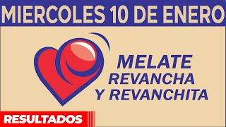 Resultado del sorteo de Melate Revancha y Revanchita del Miércoles 10 de Enero de del 2024 [upl. by Supmart38]