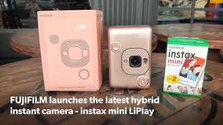 Fujifilm instax mini LiPlay Camera [upl. by Elder]