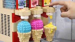 LEGO Rainbow Ice Cream 🍦🌈 Perfect Dessert Recipe [upl. by Magnolia432]