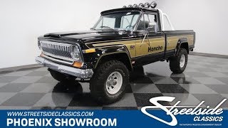 1977 Jeep J10 Honcho for sale  1094 PHX [upl. by Black]