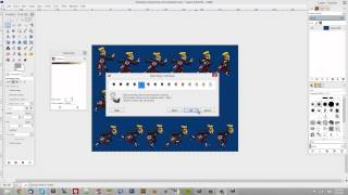 How To Rip Sprites from sprite sheets with GIMP [upl. by Baum489]