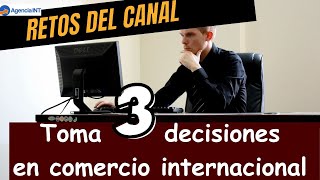 3 Casos prácticos sobre Comercio Internacional Y tú ¿qué harías [upl. by Marketa223]