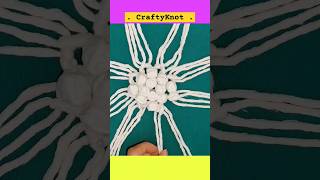 👆 Flower Dreams Catcher shortsfeed macrame dreamcatcher [upl. by Marget491]