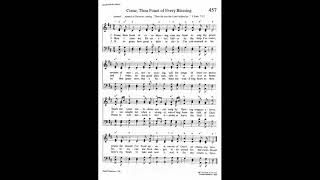 457 Come Thou Fount of Every Blessing Nettleton Tune Trinity Hymnal [upl. by Eibob]