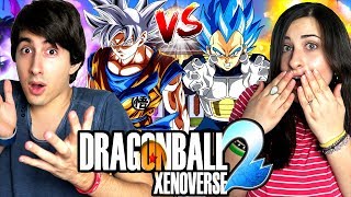 ULTRA ISTINTO vs SSJ BLUE GIOSEPH vs FRANCESCA Dragon Ball Xenoverse 2 Gameplay ITA [upl. by Eirrok460]