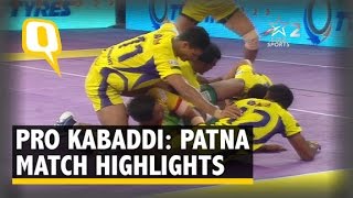 Pro Kabaddi Patna Leg Telugu Titans beat Patna Pirates [upl. by Tiras211]