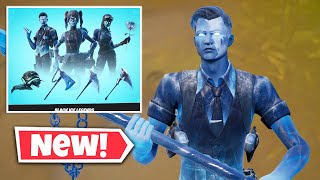 NEW BLACK ICE LEGENDS Gameplay in Fortnite  ICE CRYSTAL  ICEBOUND MIDAS  PERMAFROST RAIDER [upl. by Sedaiuqlem]