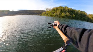 Fall Fishing a Little Lake in Wisconsin [upl. by Galvin689]