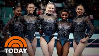 US women’s gymnastics team heads into final as heavy favorite [upl. by Suirad]