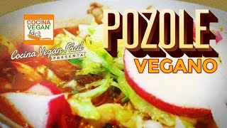 Pozole rojo vegano  Cocina Vegan Fácil Reeditado [upl. by Navonoj]