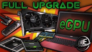 Full Laptop Upgrade eGPU EXP GDC Beast SSD RAM Memory HDD Caddy [upl. by Nelli]