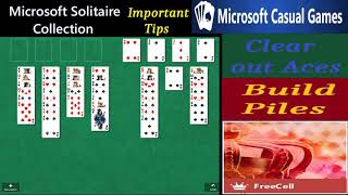 FreeCell Important Tips [upl. by Nessim]